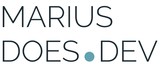 MariusDoesDev Logo